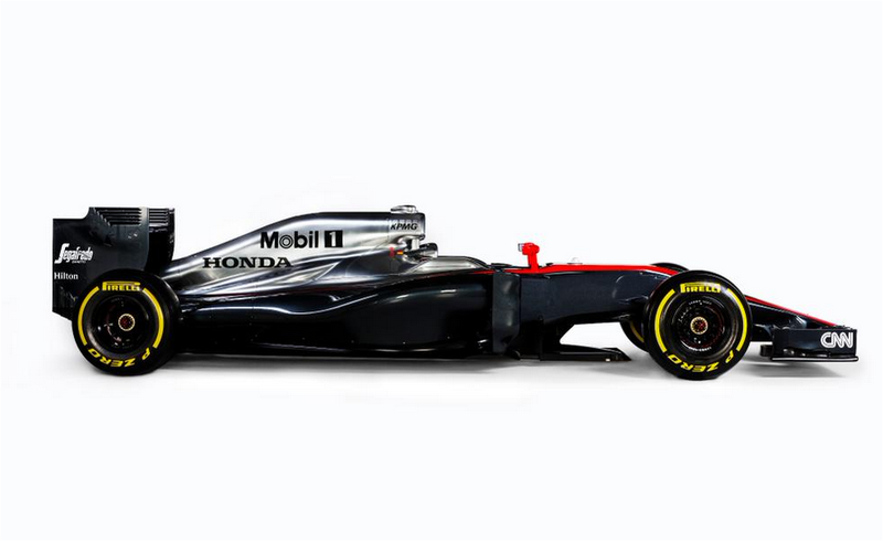 Illustration for article titled Este es el nuevo McLaren-Honda MP4-30 que conducirá Button y Alonso